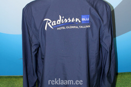Tuulejope, tikitud logoga, Radisson SAS