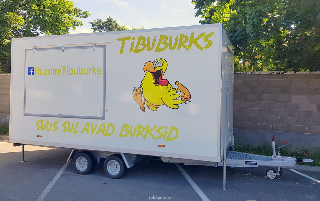 Reklaamkleebised, Tibuburks