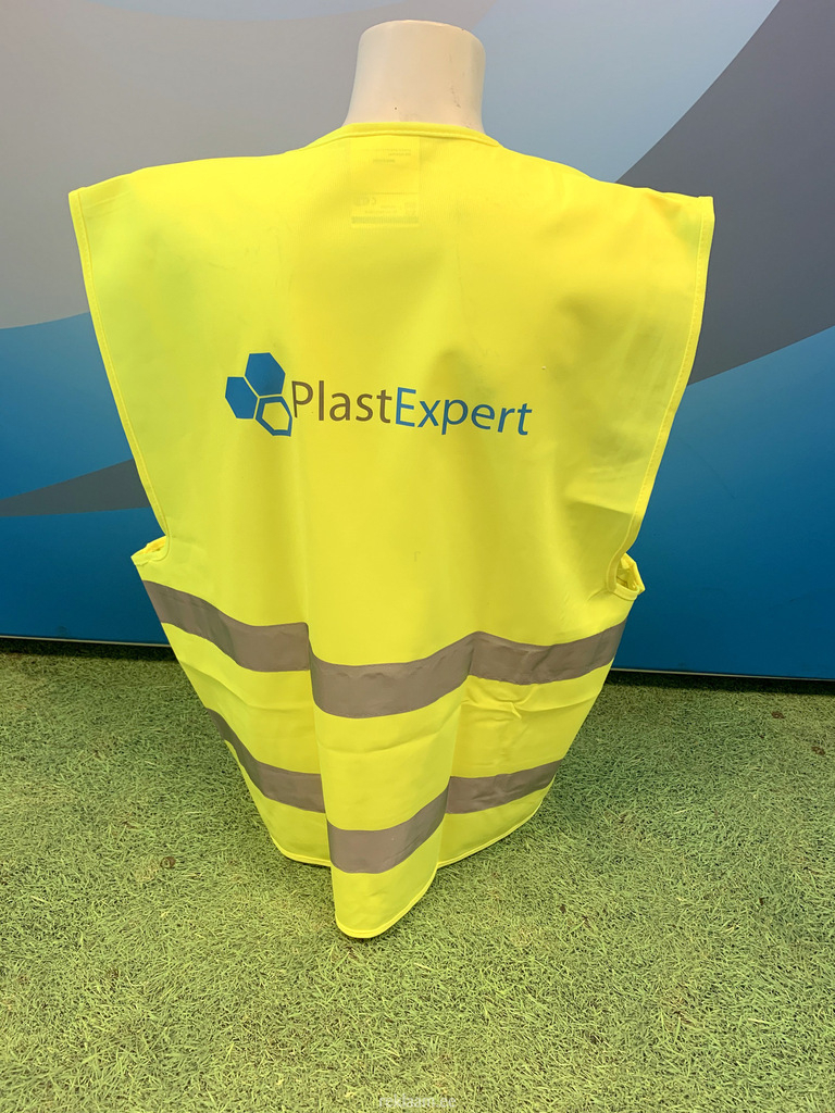 Trükiga helkurvest, PlastExpert