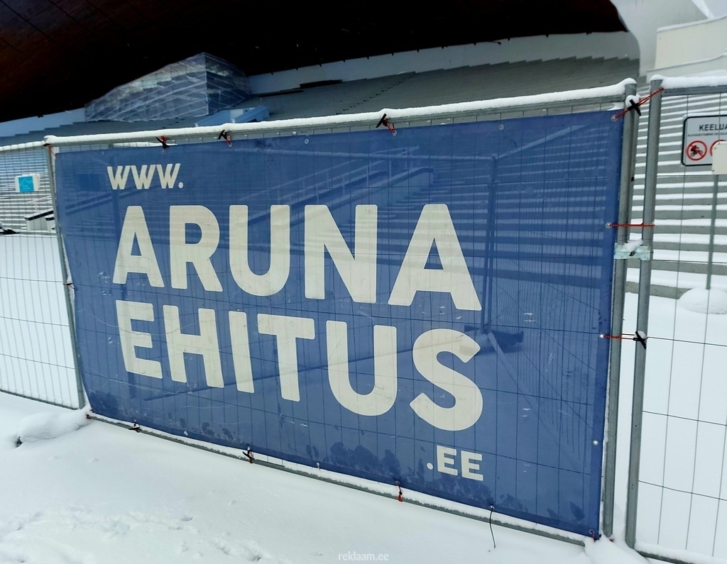 Aruna Ehitus reklaambänner