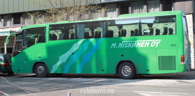 Reklaamkleebised bussil