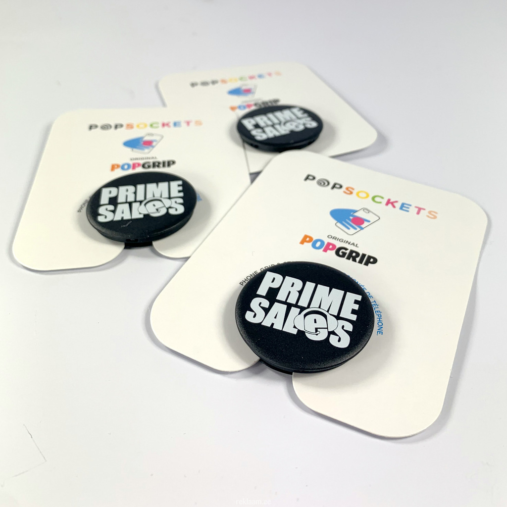 Pop socket logoga, Prime Sales