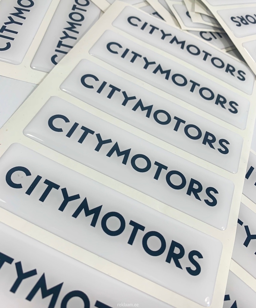 Citymotors 3D kleebised