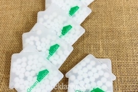 Green Cube logoga pastillikarp