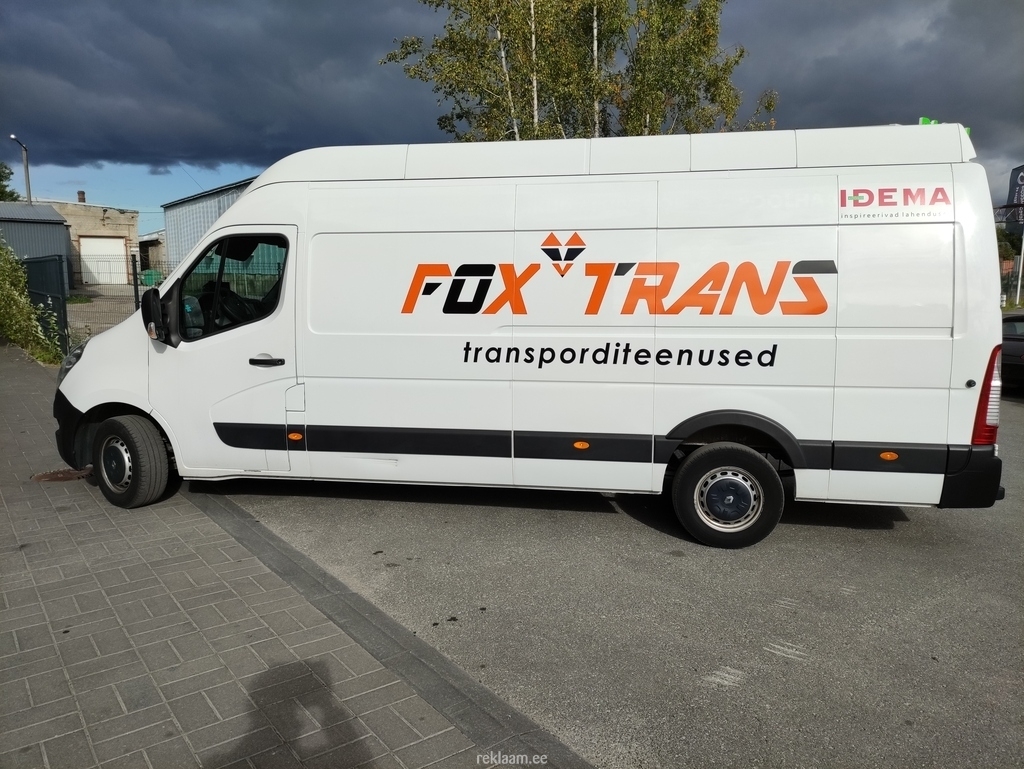 Fox Trans kaubiku kleebised