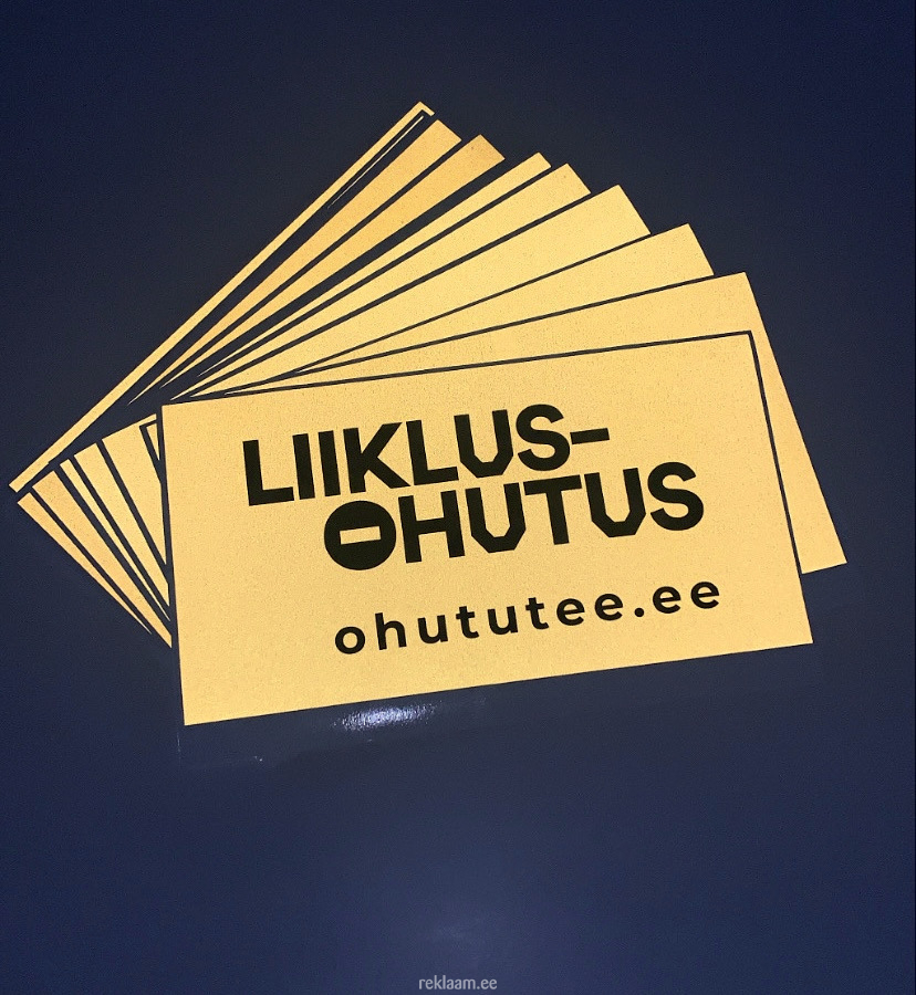 Liiklusohutus reflektorsildid