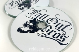 Fall Out Press logoga CD
