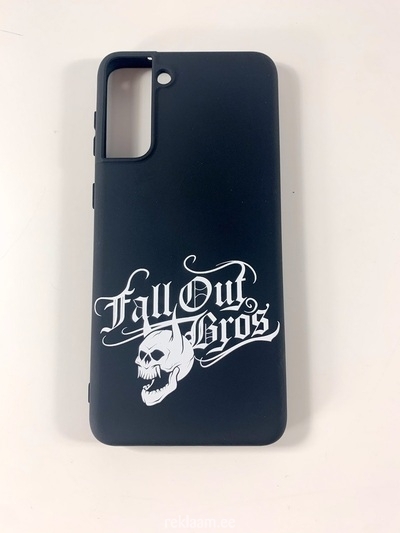 Fall Out Bros logoga telefonikaas