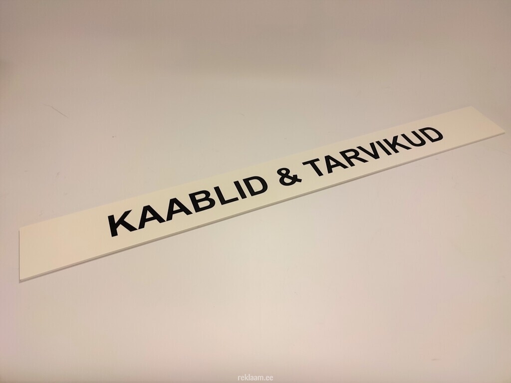 Kaablid&tarvikud uksesilt