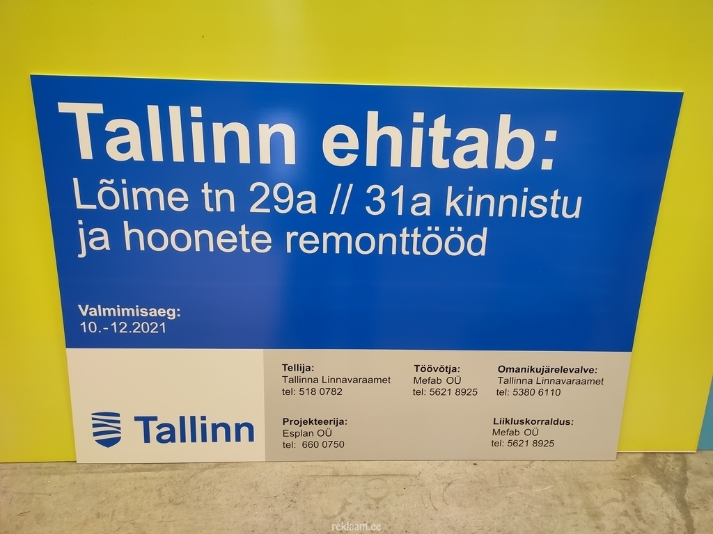 Tallinn Ehitab objektisilt