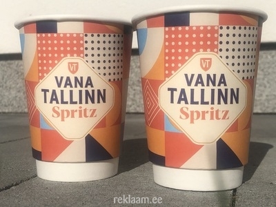 Vana Tallinn Spritz - branded coffee cups