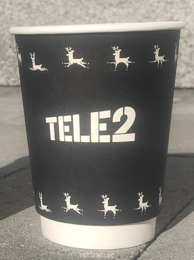 Tele2 reklaamiga kohvitops
