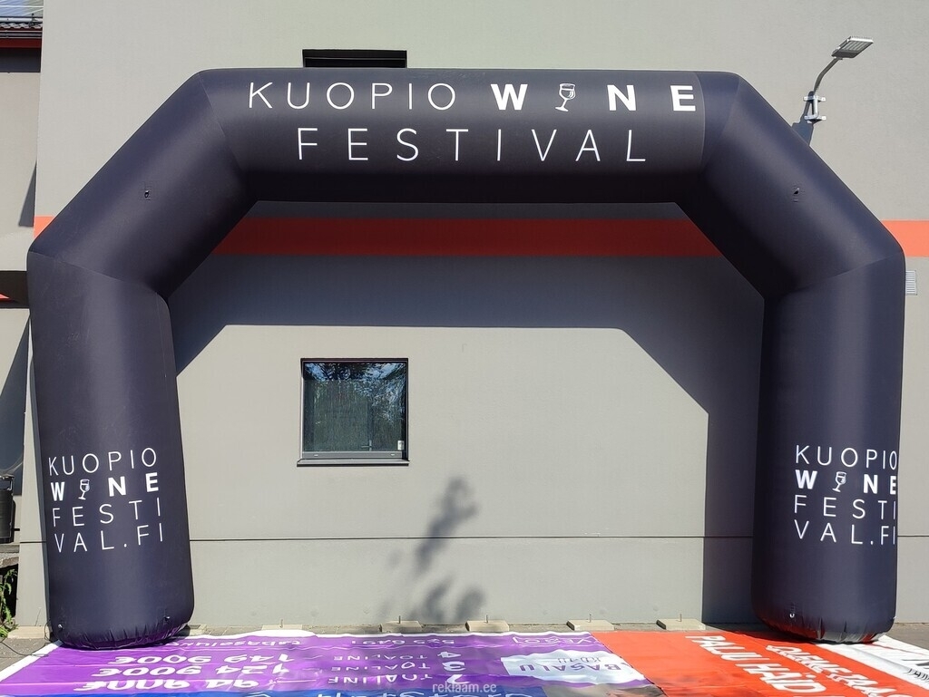 Kuopio Wine Festival täispuhutav reklaam