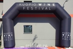 Kuopio Wine Festival täispuhutav reklaam