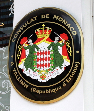 Monaco Tallinna konsulaadi silt