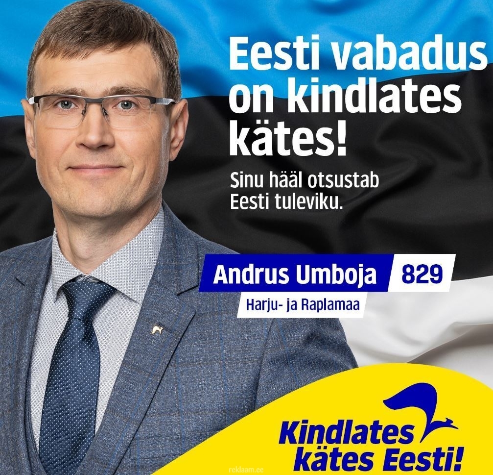 Andrus Umboja - Eesti vabadus on kindlates kätes