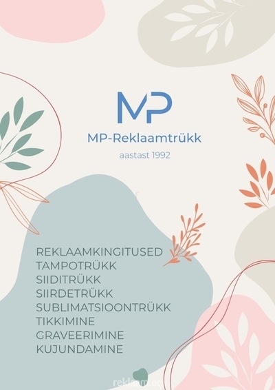 MP-Reklaamtrükk teenused