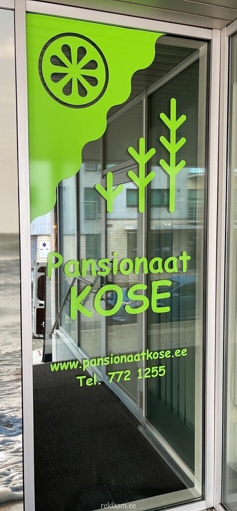 Pansionaat Kose fassaadikleebised